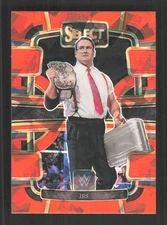 IRS 2024 Panini Select WWE Orange Ice Prizms #91