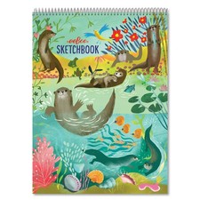 Spiral Bound Sketchbook 60 Pages 8.5"x11" Drawing Journal
