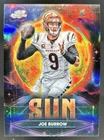 2025 Topps Cosmic Chrome Joe Burrow Planetary Pursuit SP Sun #PPSU-JB Bengals