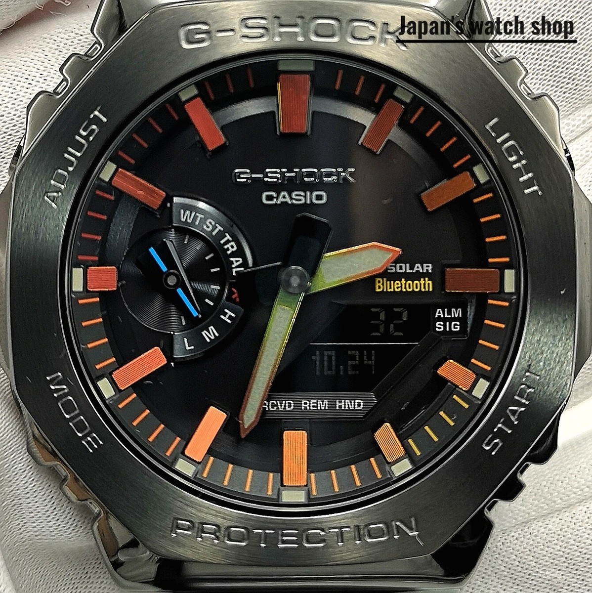 CASIO G-SHOCK GM-B2100BPC-1AJF Black Metal Rainbow Black Men's