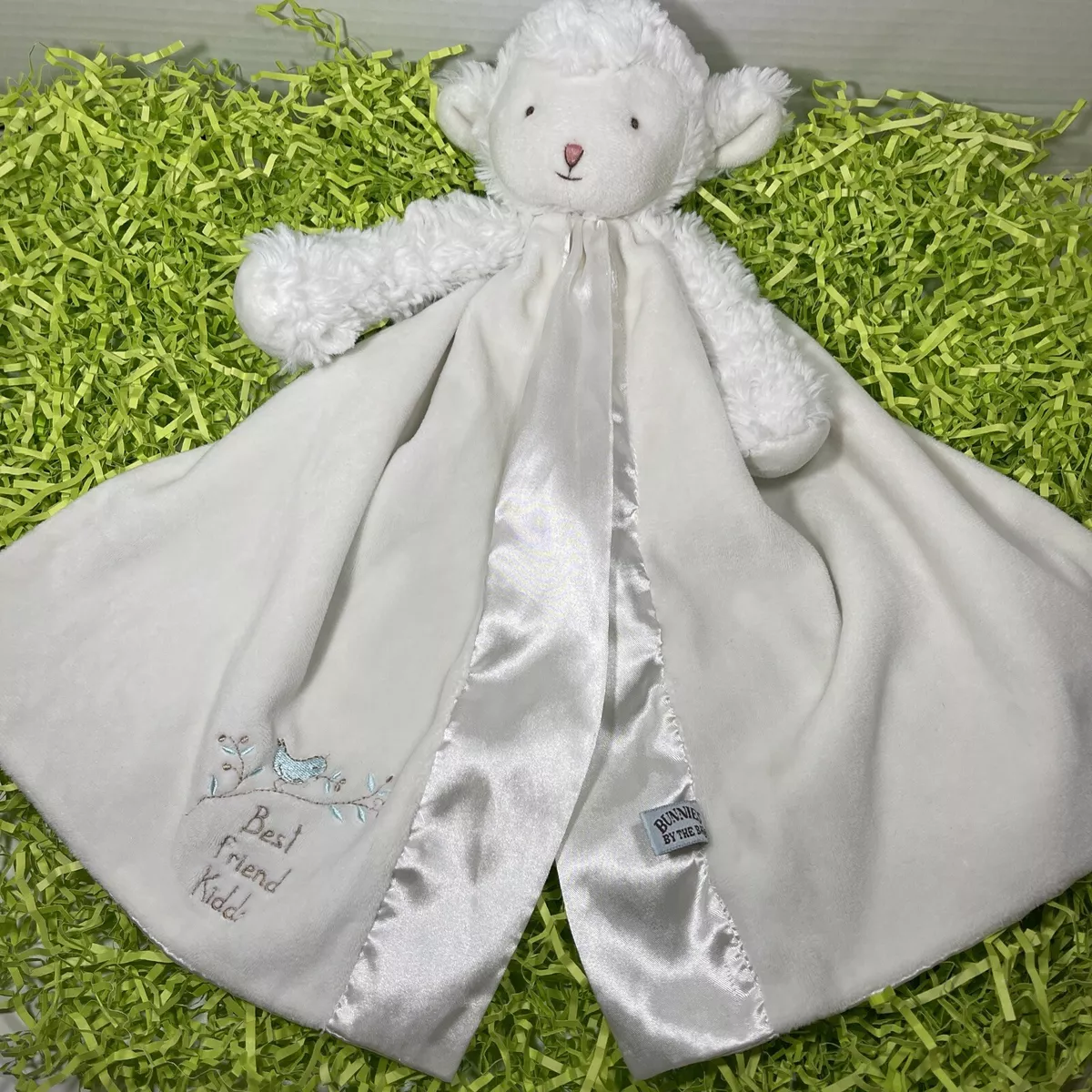 Bunnies By The Bay Lamb Security Blanket Best Friend Kiddo Plush Baby Lovey 16