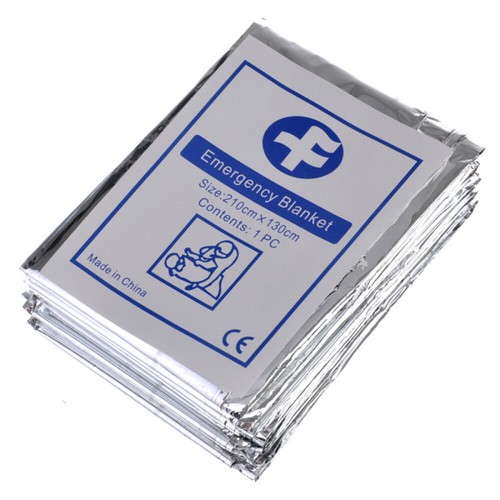 Reflective Premium Waterproof Practical Survival Blanket Sleeping Blanket Hiking - Picture 2 of 3