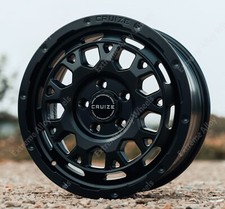 17" Black K2 Alloy Wheels Ford Transit Custom Sport Vans Crew Cabs Mini Bus