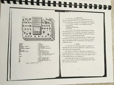 Kalibr L3-3 Electron Vacuum tube tester printed English Manuals + pdf file Cards