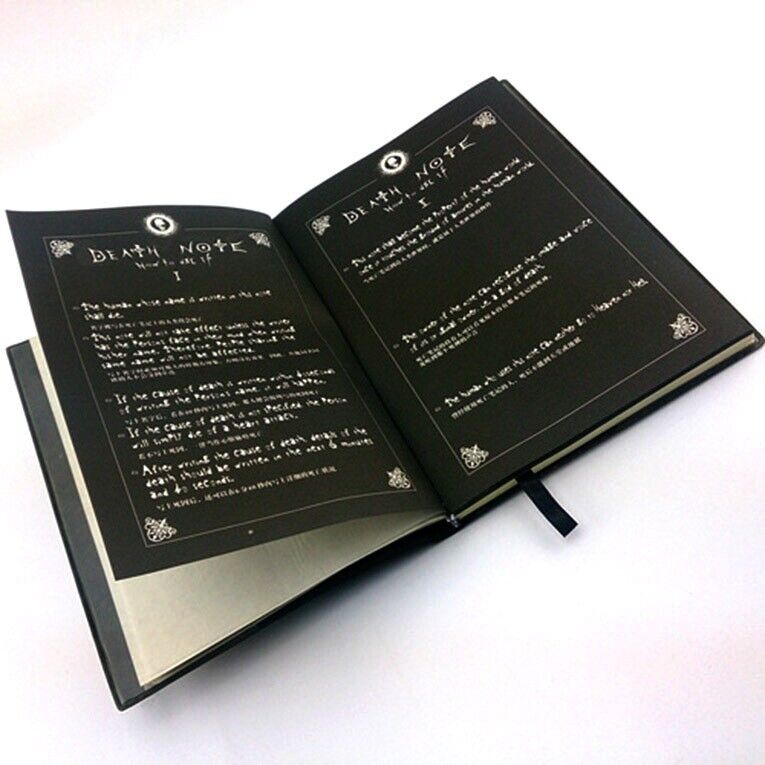 SRstrat Death Note Notebook & Feather Pen Book Japan Anime Writing Journal  New Death Note Notebook Spiral Diary Notebook 