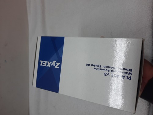 NEW ZyXEL - Powerline Adapter (200 Mbps/PLA-401) Pass-Thru Ethernet Adapter Kit - Picture 6 of 6