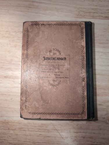 Antique 1896 Swedish Hymnal "Jubelklangen" (The Joyful Sound) Hardback Book - Imagen 4 de 22