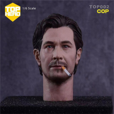 TOP TOYS TOP001/2 Leon Norman Stanfield Head Carved 1/6 Scale Model Toys