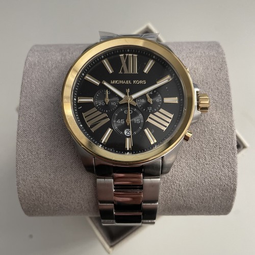 Wren Chronograph 44mm 2 Tone Watch 