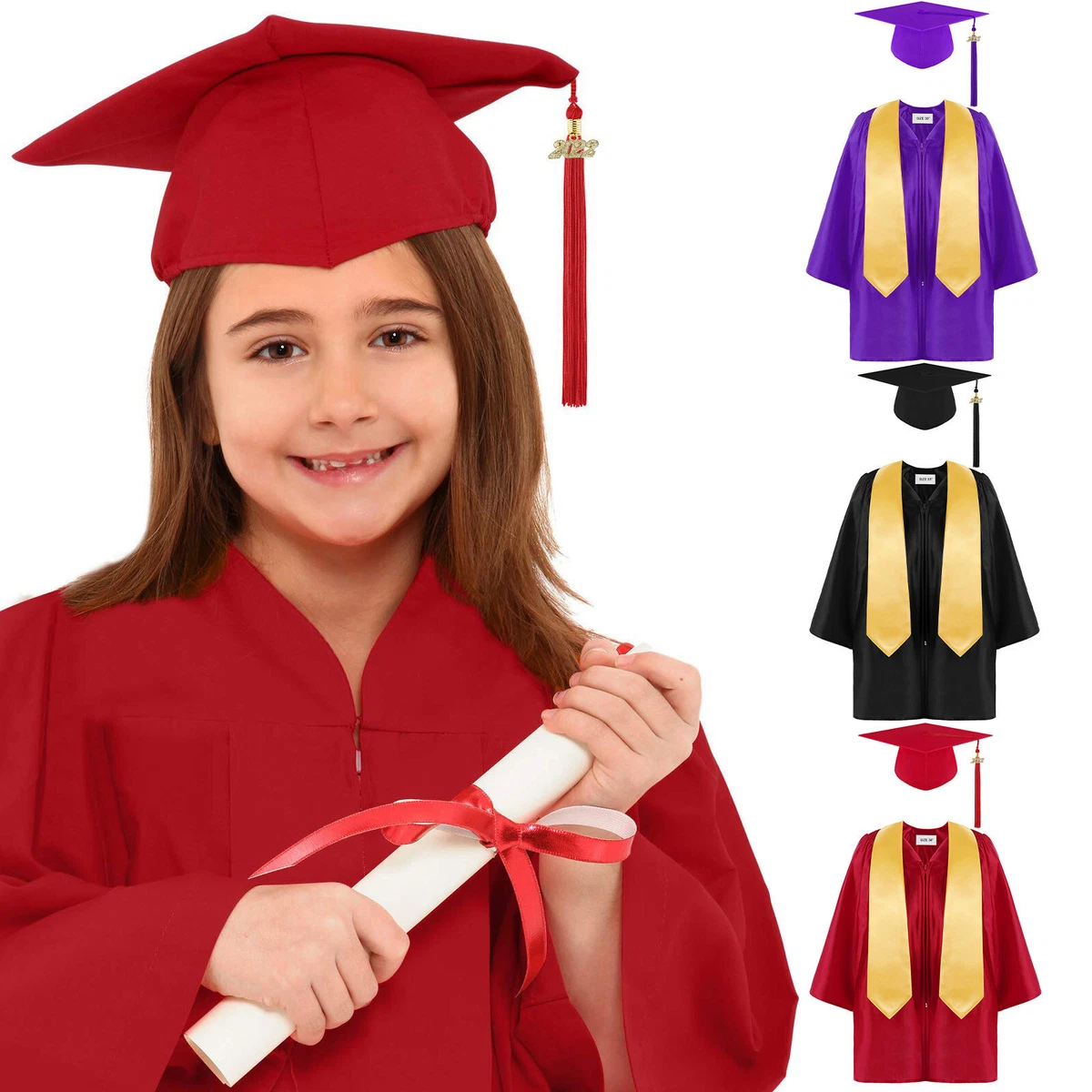 preschool and kindergarten graduation caps & gowns