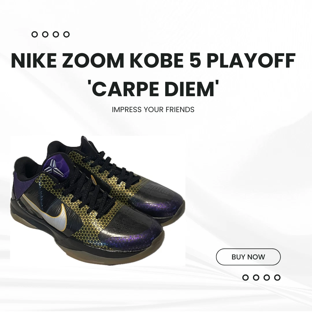 Nike Zoom Kobe 5 Playoff Carpe Diem for Sale | Authenticity  display picture 1
