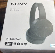 Sony WH-CH500 Wireless Stereo Headset Black. Used but in a very good condition.