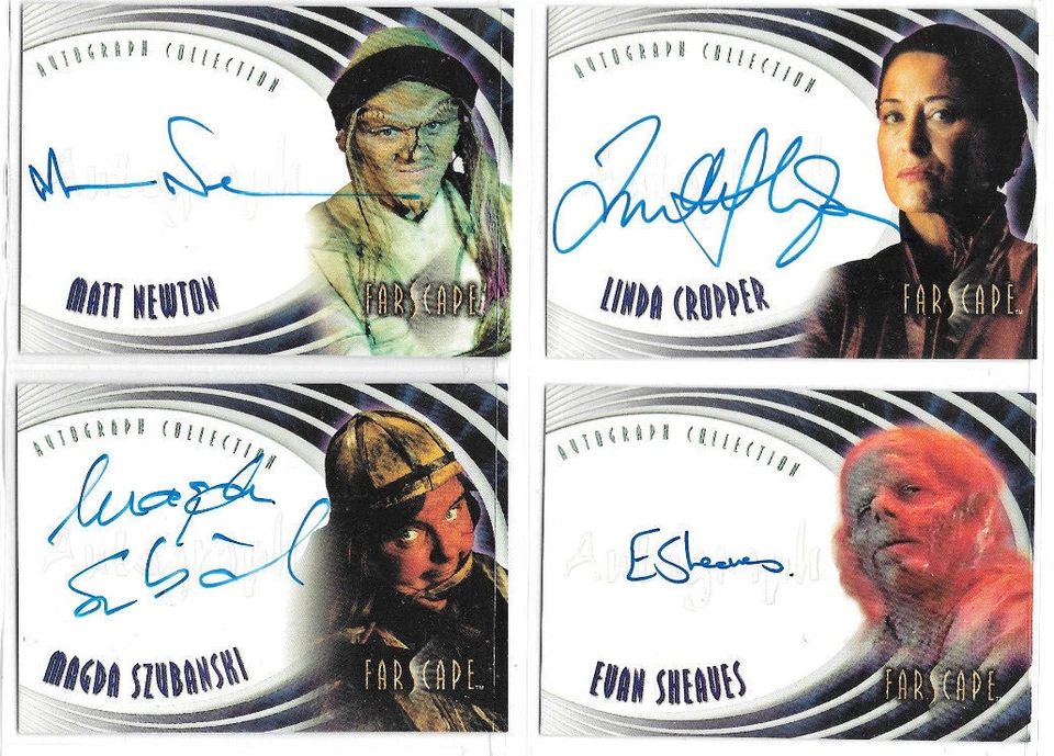 Farscape Season 1 2 3 4 & Wormhole Autograph & Costume Card Selection NM  - Image 4 of 4