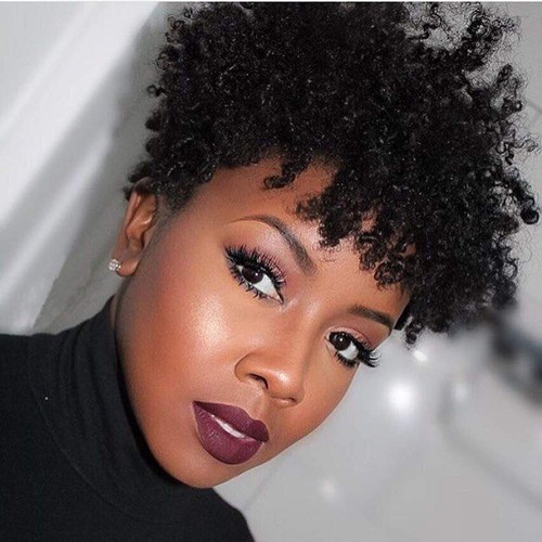 Ms Taj Afro Kinky Human Hair Wigs for Black Women Brazilian Virgin Short Curl...