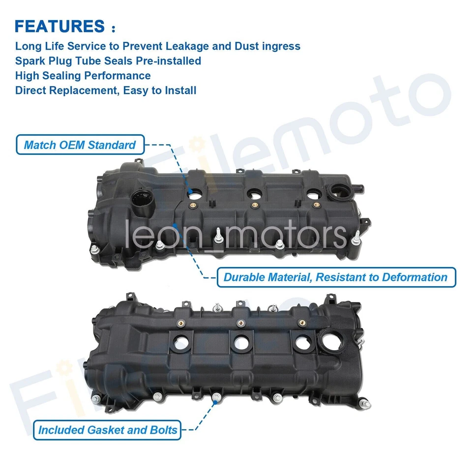 Kit de tampa de válvula de motor Dodge Durango Grand Caravan 11-20 com parafusos de juntas🚗🚗 - Imagem 2 de 4
