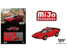 Mini GT 1:64 Lancia Stratos HF Stradale Rosso Aroncio MiJo Exclusive
