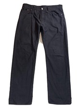 HUGO BOSS Pants Sz W 34 L 30 Gray 100 Cotton