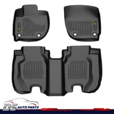 Fit For 2015-2020 Honda Fit 3D Molded TPE Floor Mats Liners All-weather