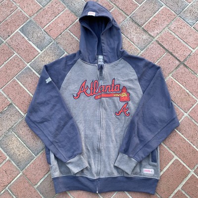 atlanta braves hooded sweatshirt