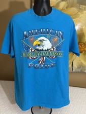Harley Davidson Southside Virginia Beach USA Made Single Stitch 2 Sided Tee XL