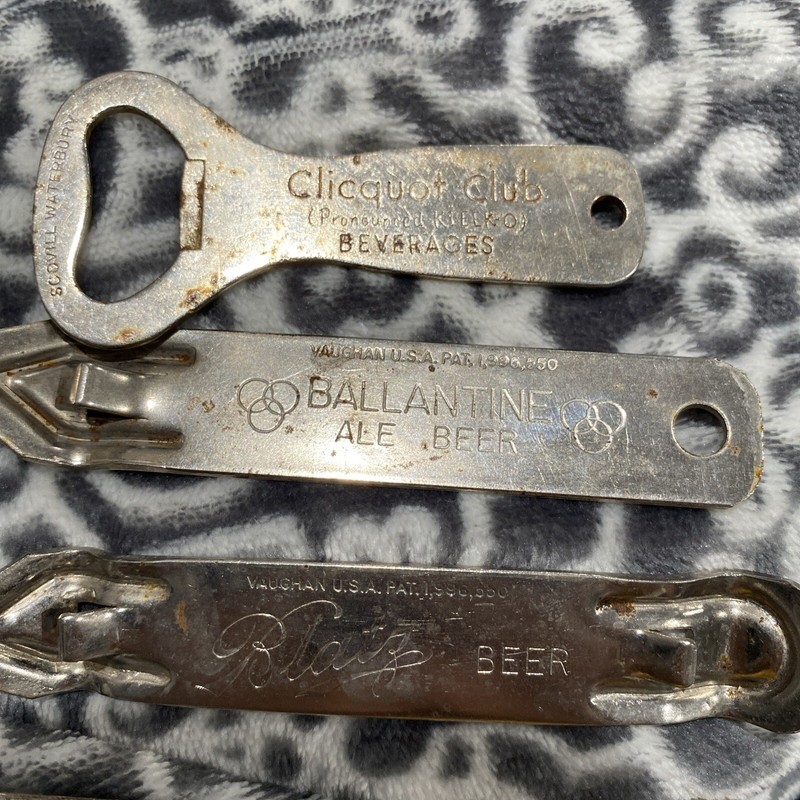 Vintage Beer Bottle Openers Lot of 7