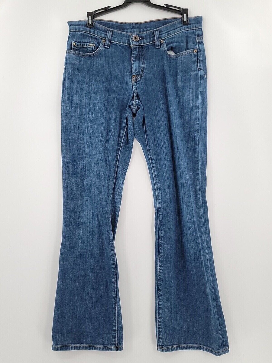X2 Jeans Womens Size Blue Denim Bootcut Low Rise Stretch Cotton