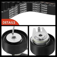 1xZahnriemensatz Zahnriemen für Jaguar XF XJ Land Rover Discovery IV Range Rover