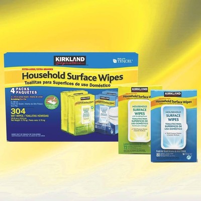 household surface wipes kirkland