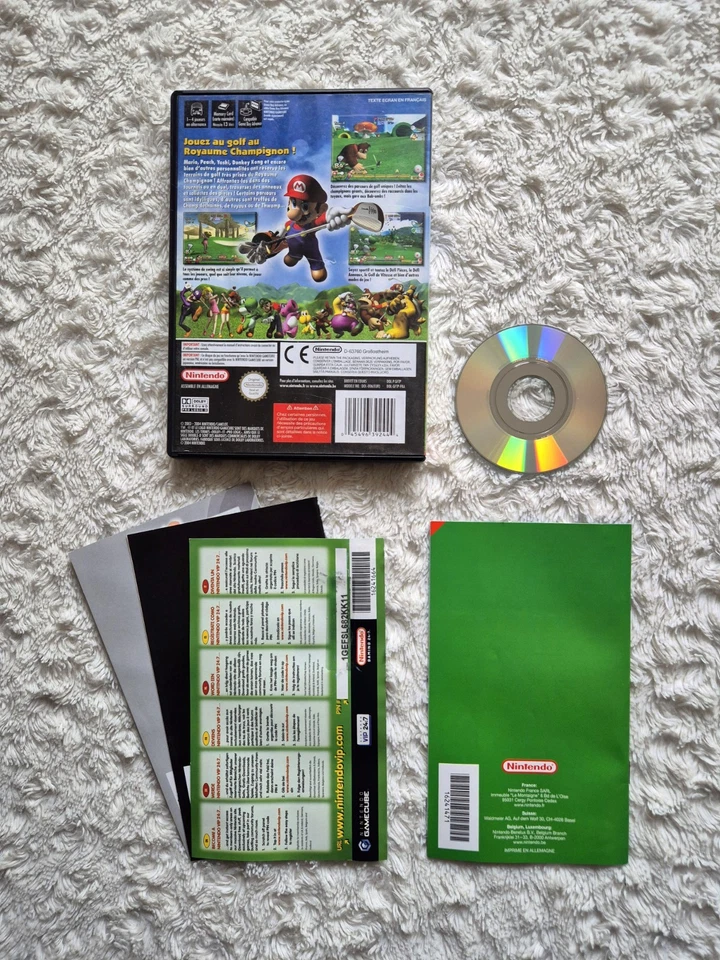 Mario Golf Nintendo Gamecube completo con tarjeta VIP - Imagen 2 de 2