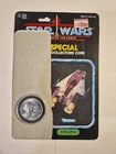 VTG Potf A-wing Pilot Cardback with Collectors Coin Star Wars 92-back 🔥 Last 17