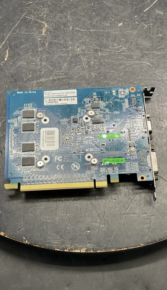 Galaxy NVIDIA GeForce 210 1GB DDR2 Tarjeta Gráfica GPU Video Unidad Adaptadora Foto 3 de 4