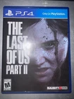 The Last of Us Part 2 for Playstation 4! used, working