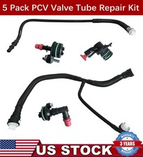 5pcs Crankcase Ventilation Pcv Valve Hose Kit For Chevrolet Cruze 1.4l 2016-2019