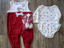 Vintage Disney's 101 DALMATIANS Puppy Dog Baby Clothes Size 6-9 Months NOS 