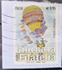 ITALY 2015 PHILATELY DAY ON FRAGMENT.