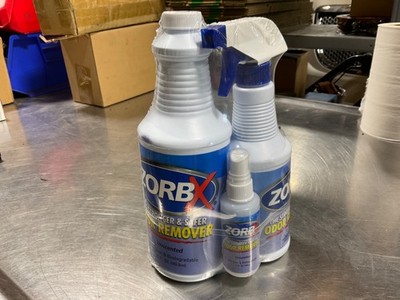 ZORBX Unscented Odor Eliminator for Strong Odor - Value Pack NEW