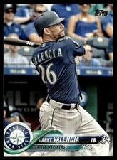 2018 Topps Danny Valencia Seattle Mariners #414