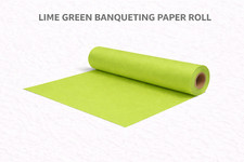 Paper Banquet Roll 1.16m Wide | 20m-80m | Coloured Table Cover Wedding Catering