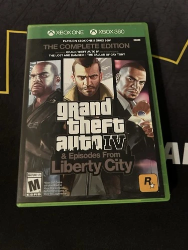 Grand Theft Auto IV Complete Edition & Liberty City - Xbox 360 / Xbox One CiB