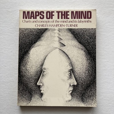 Vintage 1982 Maps Of The Mind Charles Hampden-Turner PB Collier Psychology