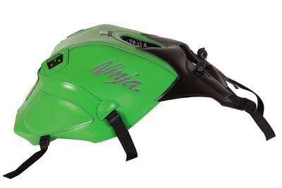 KAWASAKI Z650 NINJA 17/26 Tapiz Resevoir BAGSTER Grün Schwarz 1733A