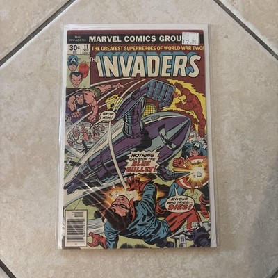Invaders #11 | Marvel 1976 | Origin of Spitfire | VF/NM comic