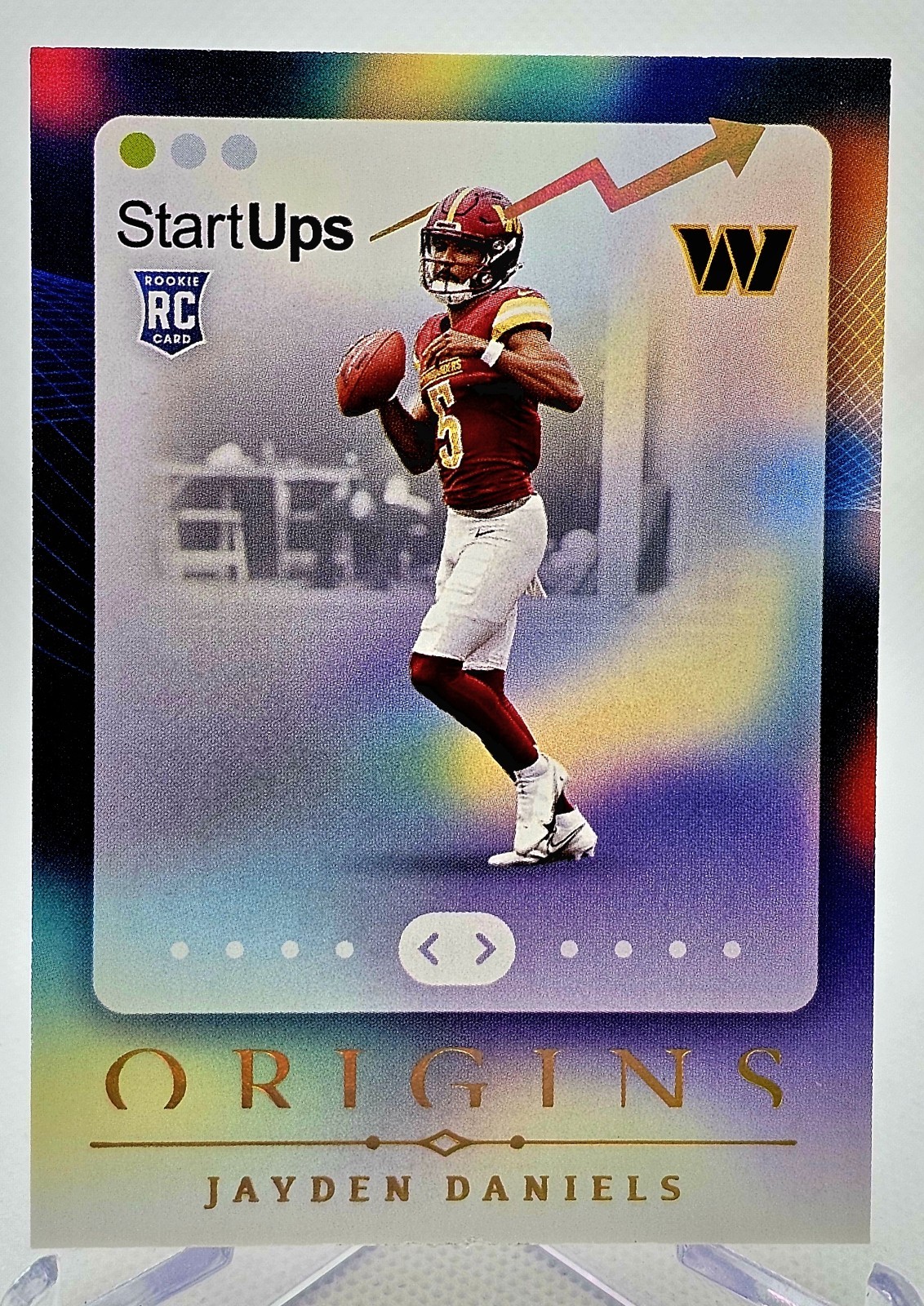 2024 Panini Origins - Start-Ups Jayden Daniels #18 (RC)