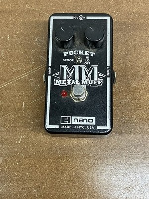 Electro Harmonix Nano Pocket Metal Muff Distortion Guitar Effect Pedal