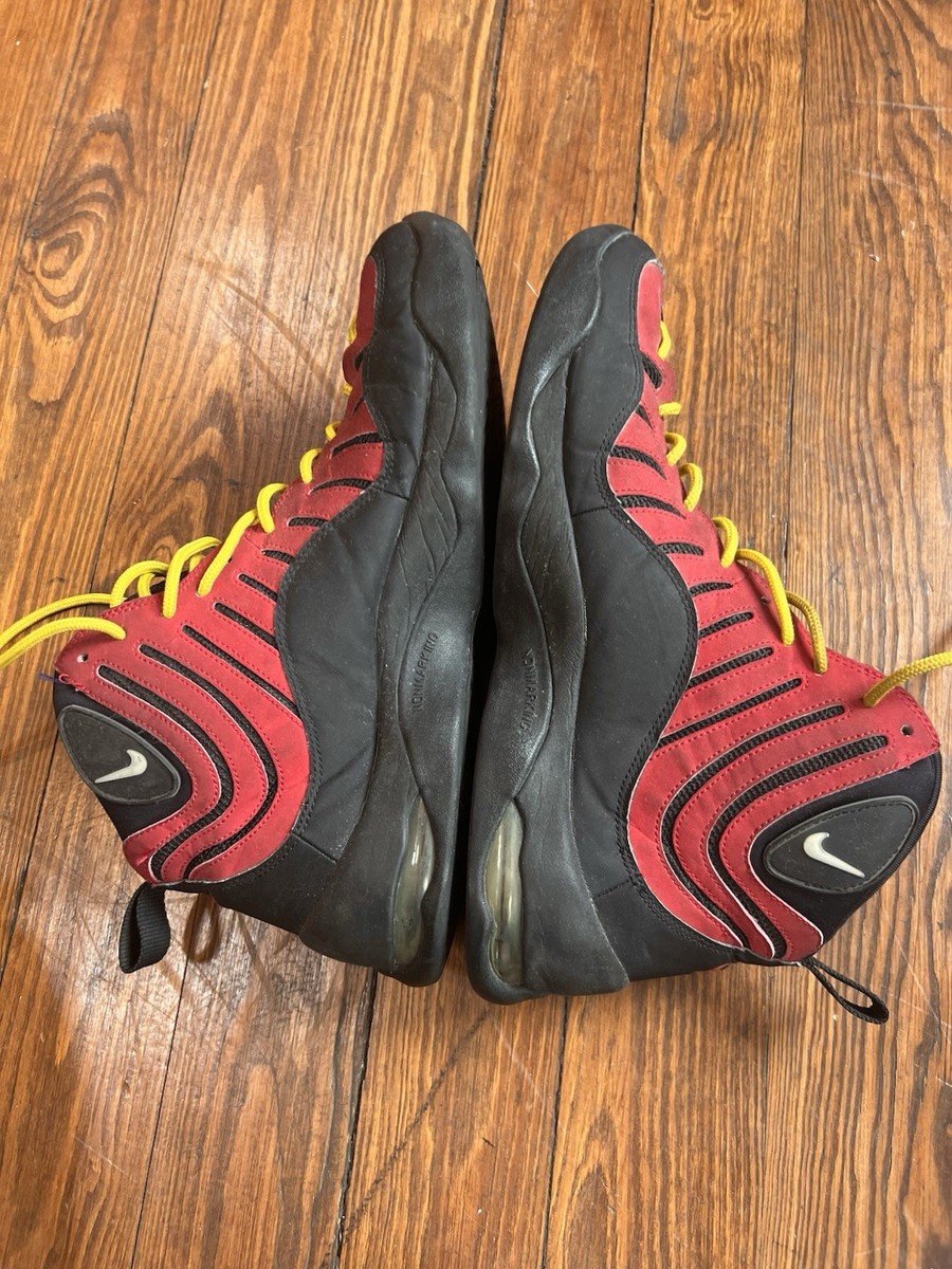 Size 12 - Nike Air Bakin 2013 Black Red for sale online | eBay