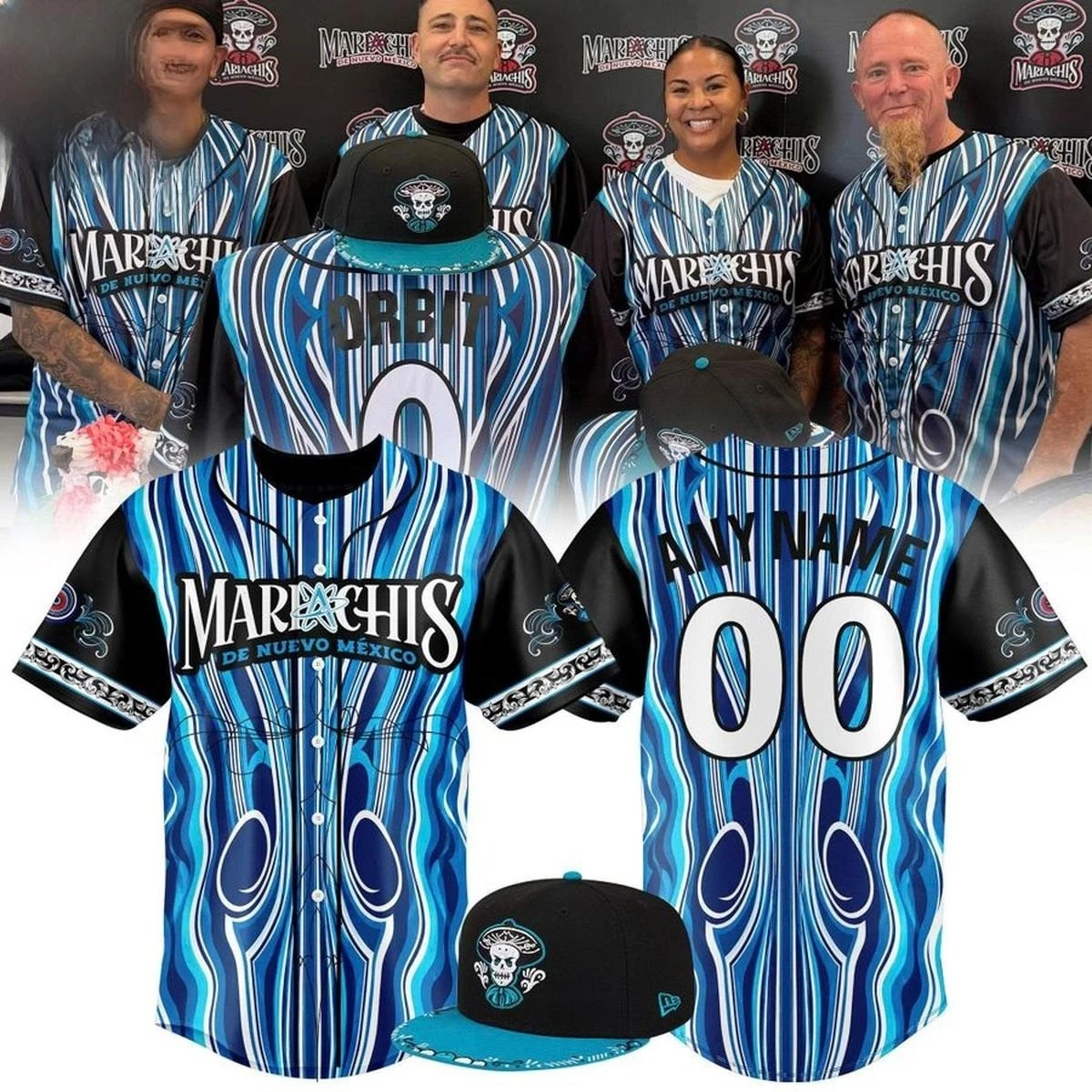 Isotopes x Lowrider Night 2026 Personalized Baseball Jersey