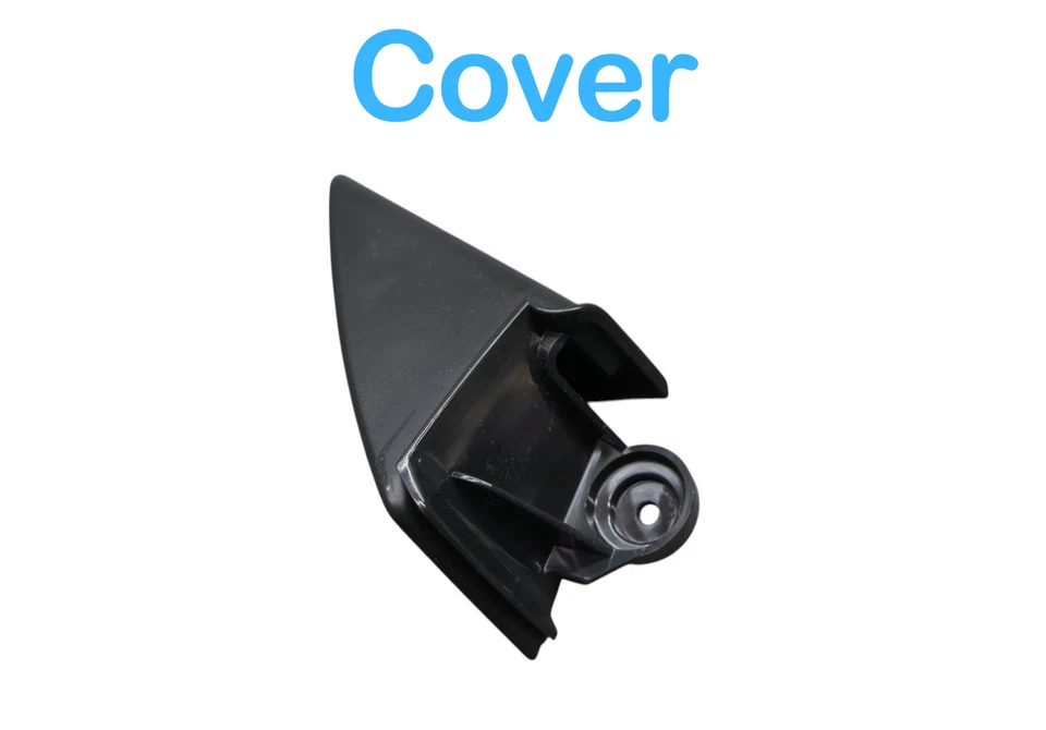 12-18 Audi A7 Quattro Front Right Passenger Side Door Corner Cover Black OEM - Image 3 of 4