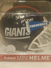ottis anderson oj signed giants mini helmet autographed super bowl xxv mvp 25 sb