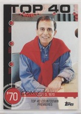 2015 Topps Baseball History Top 40 Countdown Premiers Casey Kasem #7A 0o9
