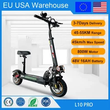 800W Electric Kick Scooter Anti-skid Off Road Tire 45KM/H